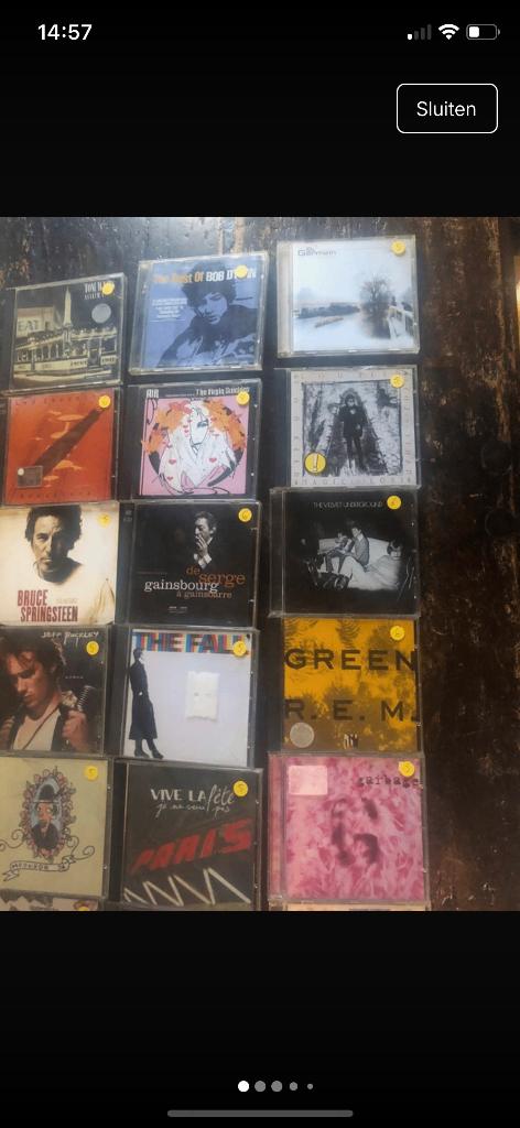 groot aanbod cd's: new wave - grunge - indie - pop - rock..., Cd's en Dvd's, Cd's | Pop, Gebruikt, Ophalen of Verzenden