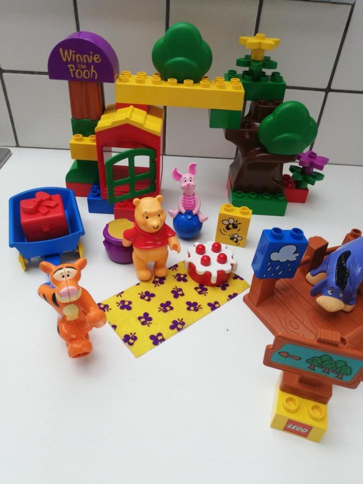 duplo 2987 winnie de pooh The Hundred Acre Wood, Kinderen en Baby's, Speelgoed | Duplo en Lego, Gebruikt, Duplo, Complete set