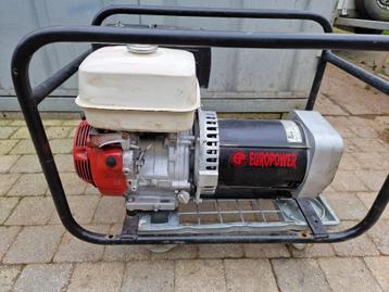 Générateur Honda Europower EP6000 6000 Watt disponible aux enchères