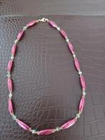 Ketting jaren 1920, werd herspit, gouden slotje, Antiek en Kunst, Ophalen of Verzenden
