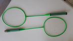 badminton rackets / groen, Sport en Fitness, Ophalen of Verzenden, Gebruikt, Racket(s)