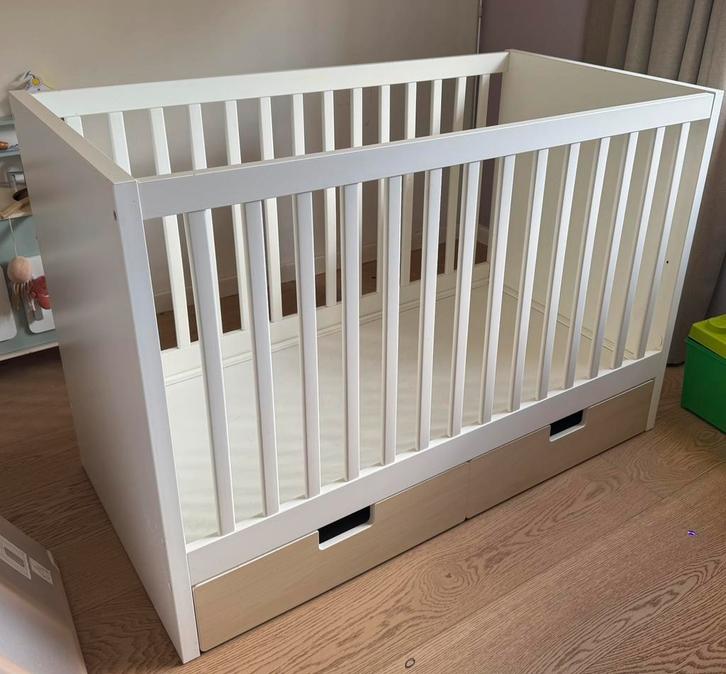 Ikea Stuva evoluerend babybed, Kinderen en Baby's, Babywiegjes en Ledikanten, Gebruikt, Ledikant, Ophalen