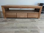 Teak dressoir / TV meubel met 3 lades, Huis en Inrichting, Ophalen