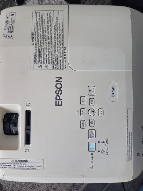 EPSON EB-945, Audio, Tv en Foto, Beamers, Zo goed als nieuw, LCD, Ophalen