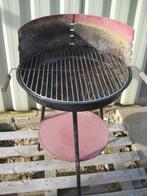 Houtskool barbeque met RVS 316 rooster, Ophalen of Verzenden, Gebruikt