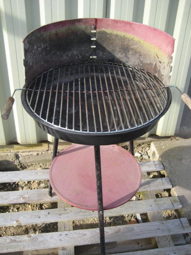 Houtskool barbeque met RVS 316 rooster, Tuin en Terras, Houtskoolbarbecues, Gebruikt, Ophalen of Verzenden