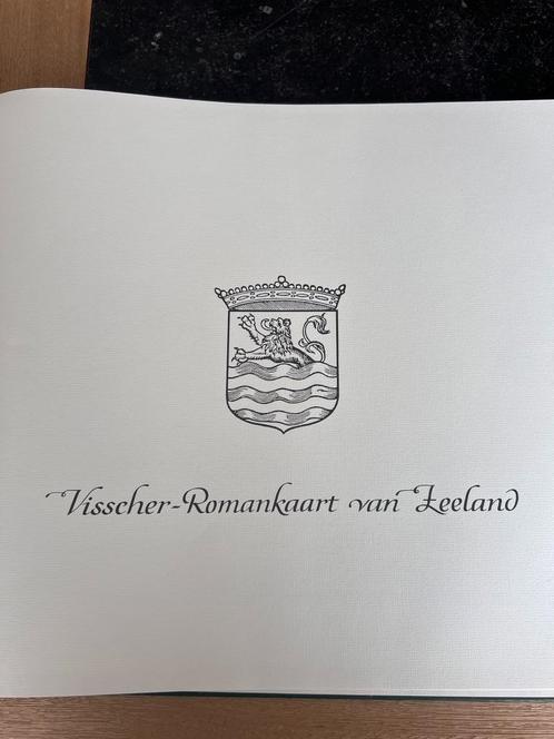 Visscher romankaart van Zeeland 1973, Boeken, Atlassen en Landkaarten, Zo goed als nieuw, Landkaart, Nederland, 1800 tot 2000