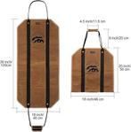 Porte-bois en toile cirée | LIVRAISON GRATUITE, Neuf, -, -, ART GIFTREE