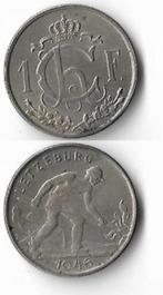 Monnaie LUXEMBOURG Années 1946-1973-1980, Enlèvement ou Envoi, Monnaie en vrac, Autres pays