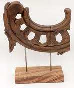 Prachtig Antiek Houten Ornament - Uit Franse Kerk 18e/19e, Ophalen of Verzenden