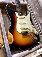 MJT Allparts Partscaster Heavy Relic - 3-tone sunburst, Muziek en Instrumenten, Ophalen, Gebruikt, Solid body, Overige merken