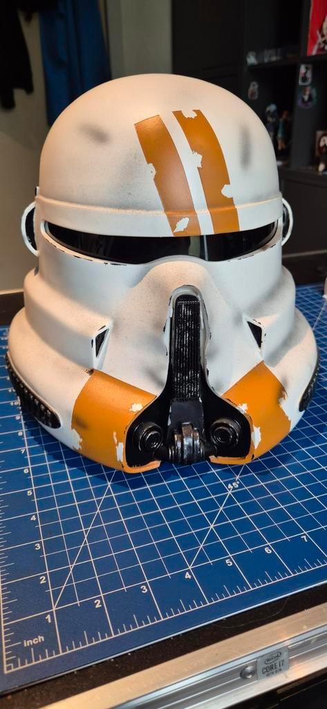 212th Airborne Helm, Verzamelen, Star Wars, Zo goed als nieuw, Replica, Ophalen of Verzenden