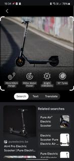 trottinette électrique pure air 3, Ophalen, Zo goed als nieuw, Pure