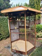 Twee prachtige zeshoekige volières, Dieren en Toebehoren, Ophalen, Gebruikt, Overige typen