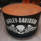 Baril décoratif table basse Harley Davidson Jack Daniels, Gebruikt, Hout, Ophalen