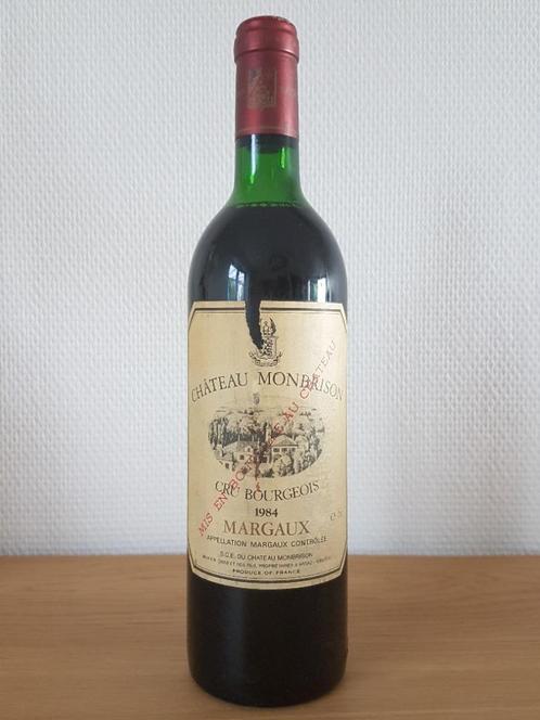 Château Monbrison - 1984 - Margaux, Verzamelen, Wijnen, Nieuw, Rode wijn, Frankrijk, Vol, Ophalen of Verzenden