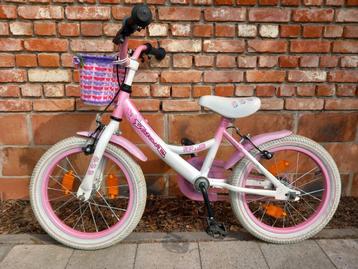 Roze kinderfiets, Volare bicycles, 16 inch.