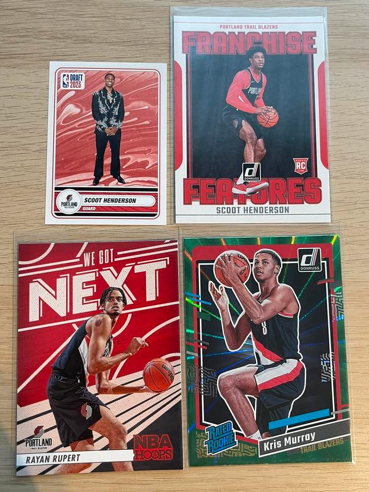 Scoot Henderson rookie card, Hobby en Vrije tijd, Stickers en Plaatjes, Stickers en Plaatjes, Ophalen of Verzenden