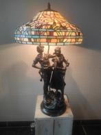 lampadeire bronze Tiffany, Antiquités & Art, Enlèvement ou Envoi
