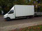 Mercedes Sprinter 412TD met laadklep dholandia 750kg., Auto's, Achterwielaandrijving, 2000 kg, Mercedes-Benz, Particulier