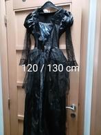 Déguisement robe noire de sorcière, Comme neuf, Fille, 122 à 128, Enlèvement ou Envoi