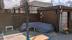 Aluminium frame pergola met zijgordijnen, Tuin en Terras, Overkappingen, Ophalen, Gebruikt