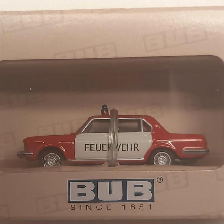 BUB 1/87 nr.08226 : BMW 2800 BRANDWEER*Ltd.Ed.of 1000.*MIB*, Hobby en Vrije tijd, Modelauto's | 1:87, Nieuw, Auto, Overige merken