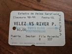 ⚽ Ticket Velez Sarsfield - River Plate 1998-1999 ⚽, Ophalen of Verzenden, Zo goed als nieuw