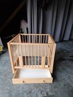 park in licht hout, Kinderen en Baby's, Babyparken, Ophalen, Zo goed als nieuw, Rechthoekig, In hoogte verstelbaar