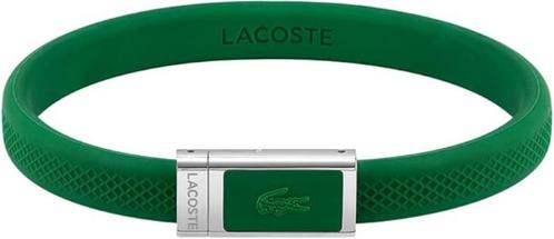 Lacoste Siliconen armband GRATI SLEVERING, Handtassen en Accessoires, Armbanden, Nieuw, Elastiek, Verzenden