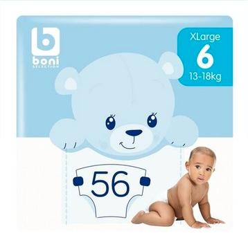 BONI luiers 6 XL 13-18kg56st

Maat 6 (13-18kg)
