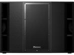 2 x Pioneer XPRS215s actieve subs 135dB ZGAN, Subwoofer, Zo goed als nieuw, 120 watt of meer, Ophalen