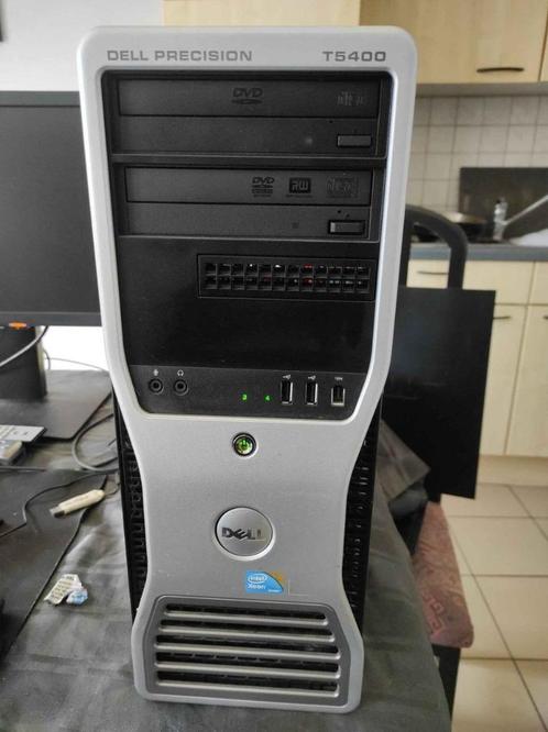 Dell Precision T5400 Workstation SSD 8 core, Computers en Software, Desktop Pc's, Gebruikt, 2 tot 3 Ghz, SSD, 8 GB, Ophalen