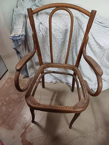 Chaise Thonet avec accoudoir pour restauration