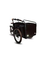 Vogue Bakfiets E-Cargo Journey-S 7DR - Zwart, 3 kinderen, Verzenden, Fietsfabriek, Nieuw