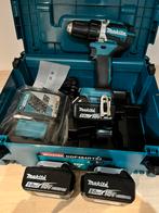 Makita schroefmachine DDF484 met 3 accu’s!, Doe-het-zelf en Bouw, Ophalen of Verzenden, Zo goed als nieuw