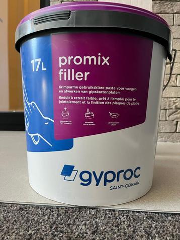 Gyproc promix filler ONGEOPEND beschikbaar voor biedingen