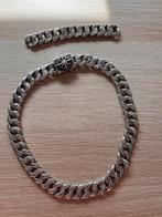 Halsketting c+c, Ophalen, Zo goed als nieuw, Zilver, Zilver