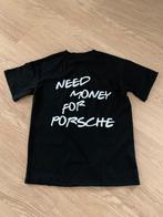 Need money for Porsche - t-shirt, Noir, Taille 48/50 (M), Enlèvement ou Envoi, Neuf