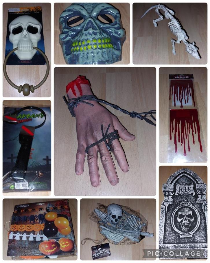 Halloween decoratie, Hobby en Vrije tijd, Feestartikelen, Zo goed als nieuw, Ophalen