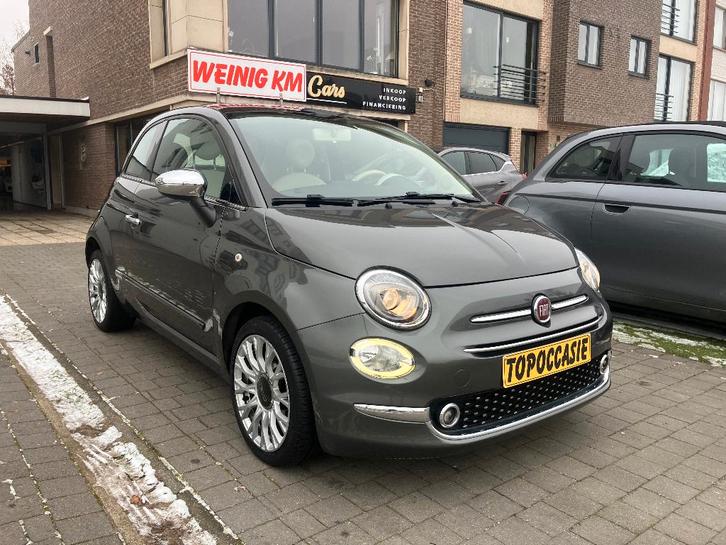 FIAT 500 / 1200 BENZINE / TOPSTAAT / 65.000 KM / PANO-DAK, Autos, Fiat, Entreprise, Achat, ABS, Airbags, Air conditionné, Apple Carplay