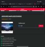 Asus rog Oled 4K 42 Pouces 138HZ, Informatique & Logiciels, Enlèvement