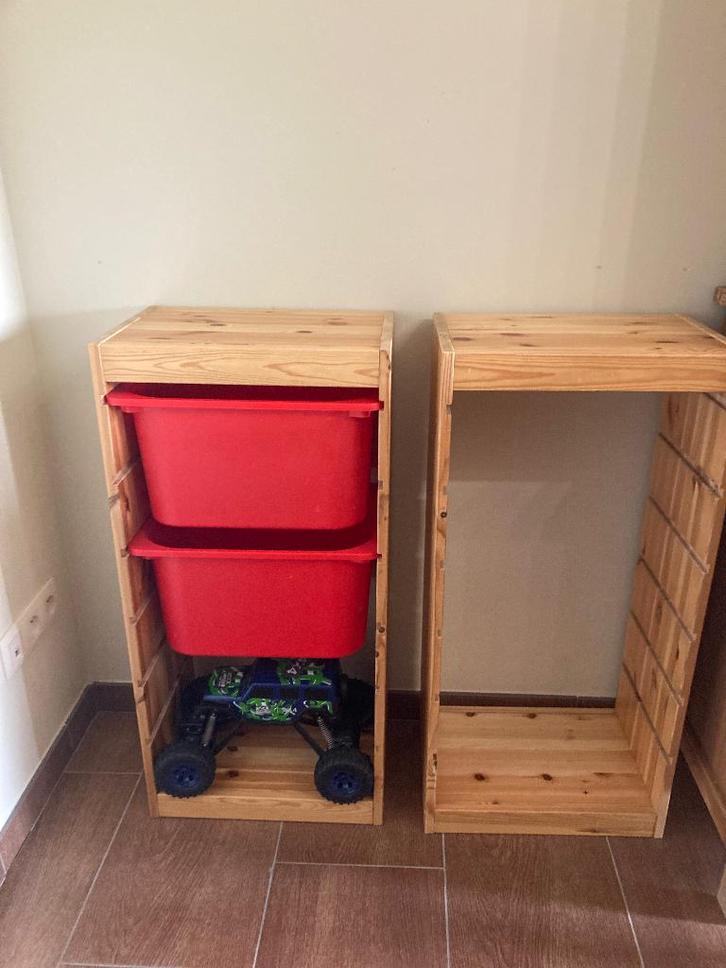 Opbergmeubel speelgoed trofast IKEA, Kinderen en Baby's, Kinderkamer | Commodes en Kasten, Zo goed als nieuw, Commode, 90 tot 105 cm
