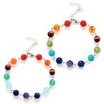 Chakra armband met schakeltjes, Enlèvement ou Envoi, Neuf