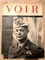 Magazine WW2 VOIR avec le général Eisenhower, Collections, Livre ou Revue, Armée de terre, Enlèvement ou Envoi