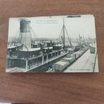 Zeebrugge : le port vapeur en decharment, Enlèvement ou Envoi