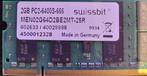 MEDOIRE DDR2 1333, Computers en Software, RAM geheugen, Gebruikt, Ophalen of Verzenden, DDR2, 2 GB