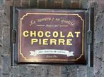 Oud Pierre chocoladebakje (zeldzaam), Gebruikt