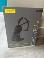 Jabra Evolve2 65 headset bluetooth ongebruikt, Informatique & Logiciels, Casques micro, Enlèvement, Jabra, Neuf, Over-ear