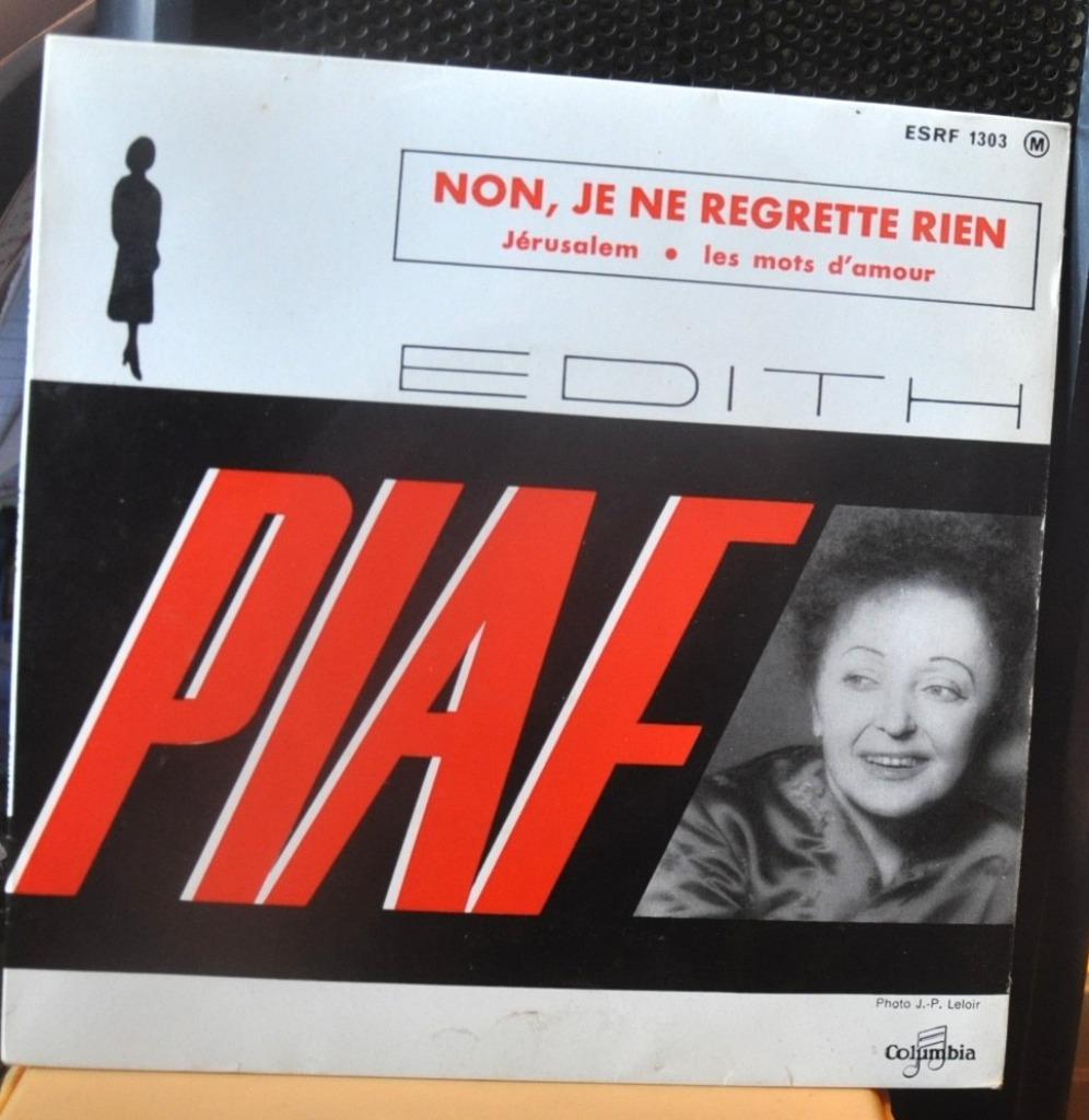 vinyl 45 tours edith piaf ( x20319), Enlèvement ou Envoi, Utilisé